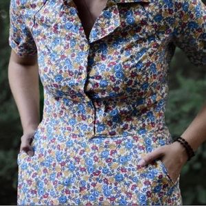 Let’s Backtrack floral dress